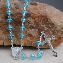 Crystal beads rosary